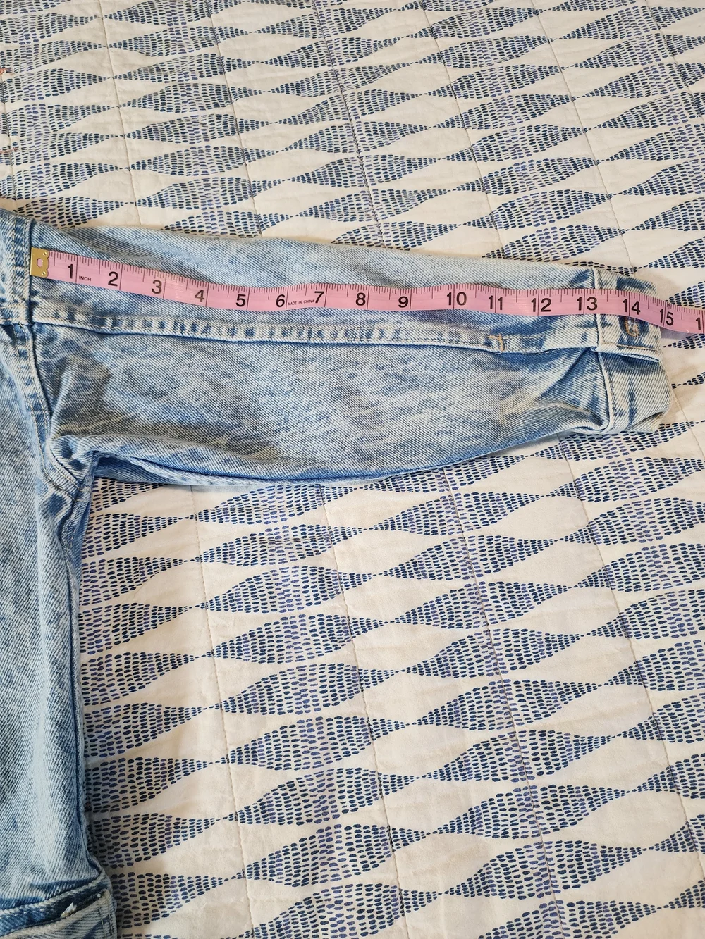 Kids' Vintage Levi's Light Acid-Wash Jean Jacket